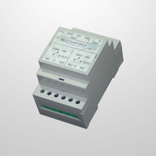 Centralita Control 2 Pulsadores Digitales (Temporizador 0-180 min.)