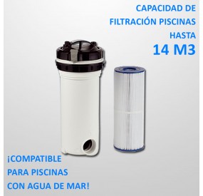 Filtro de Cartucho Top (25 SQF) - Para piscinas hasta 14m3